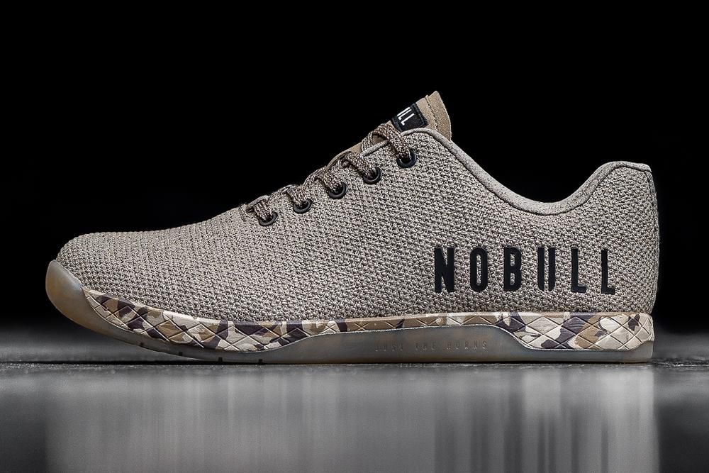 Trainers NOBULL Femme Grise - Chaussures NOBULL Earth Superfabric,France (6201-HEIGQ)